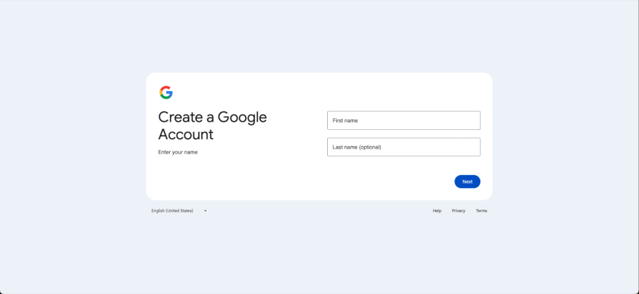 How to create a Google Account step by step